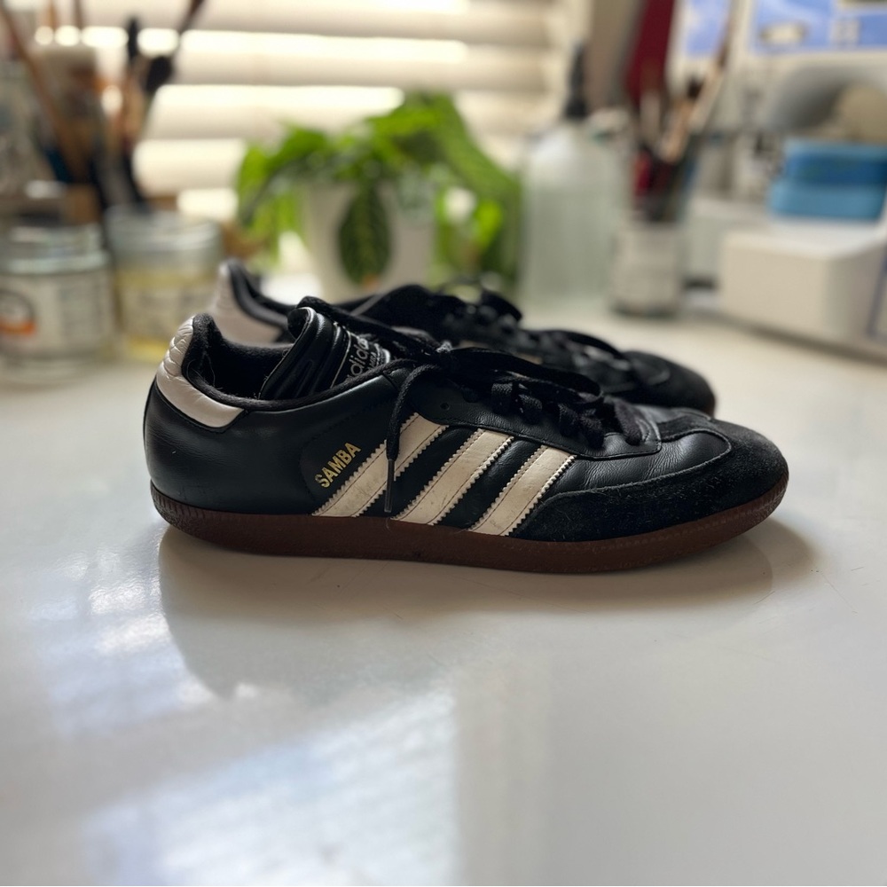 Adidas Samba Black and White M8